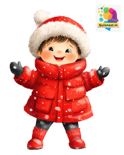 Illustration of a girl with a smile or a rainbow, symbolizing happiness and joy.
