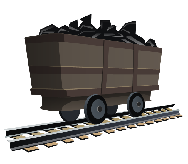 Coal Petroleum Illustration